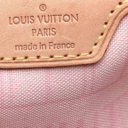 Louis Vuitton Damier Azur Neo Neverfull GM Rose Ballerine 6 of 8