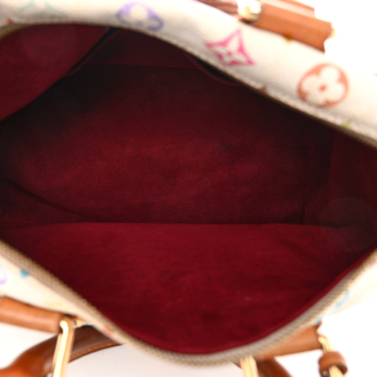 Louis Vuitton Monogram Multicolor Speedy 30 White 5 of 13