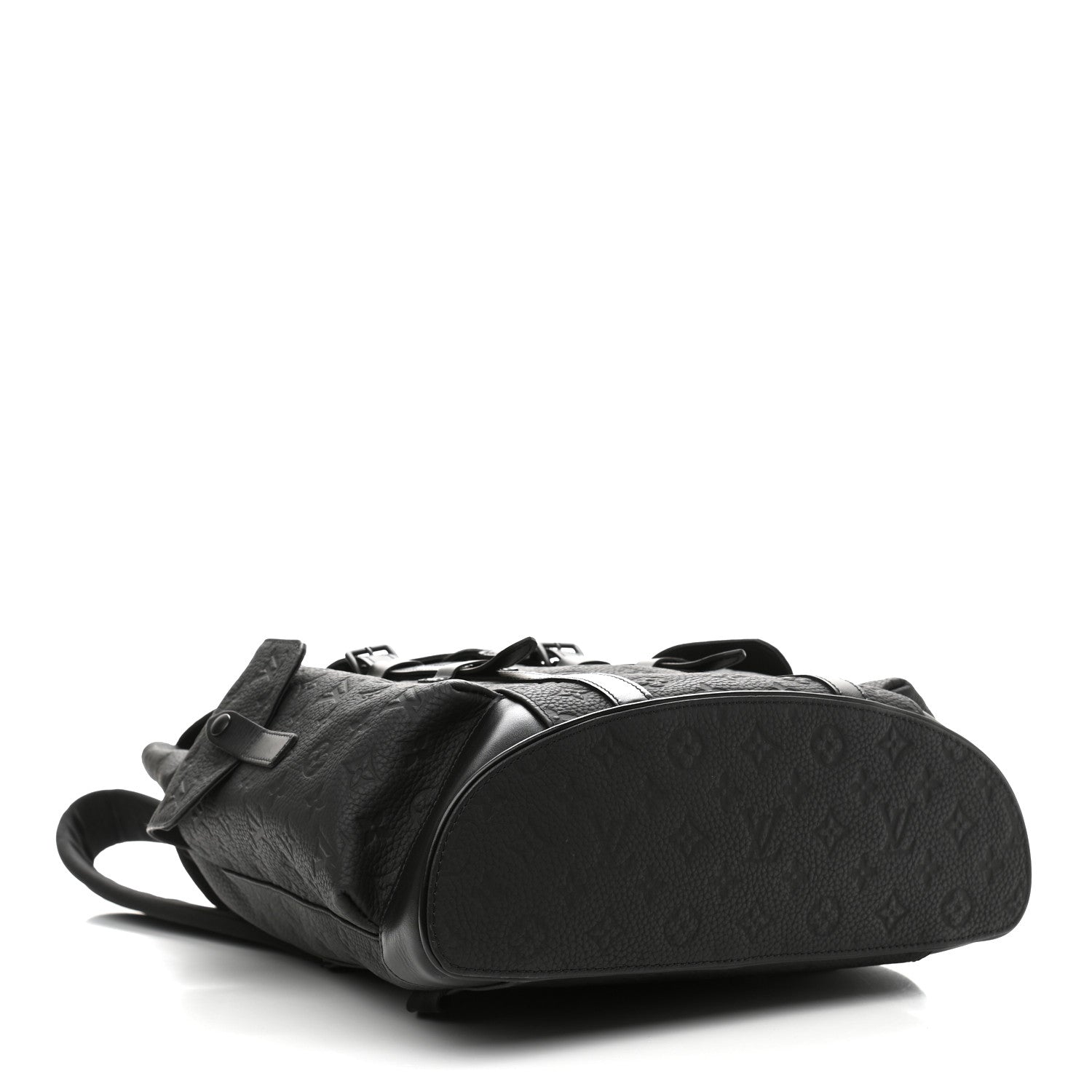 Louis Vuitton Taurillon Monogram Christopher MM Backpack Black 3 of 9