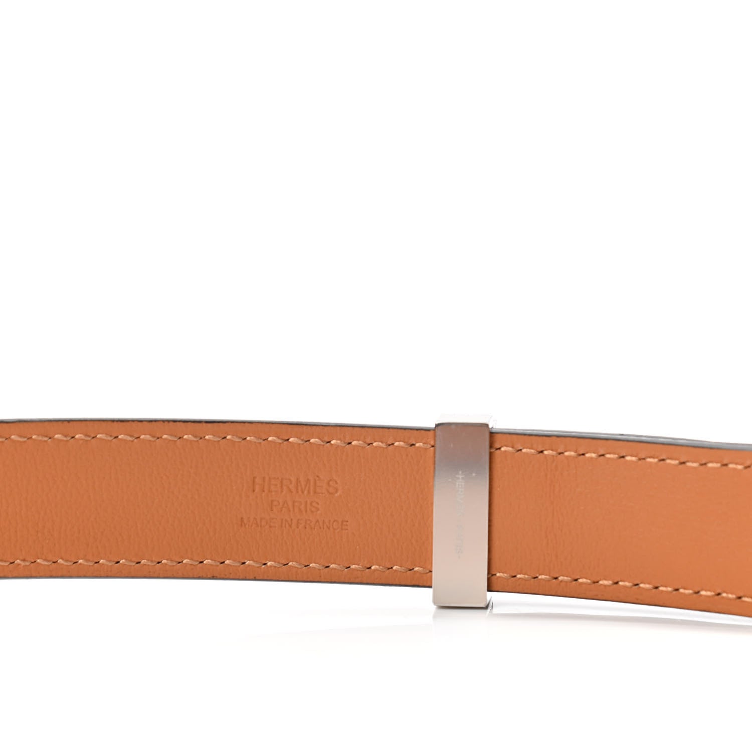 Hermes Madame Calfskin 24mm Collier De Chien Belt Black 4 of 4