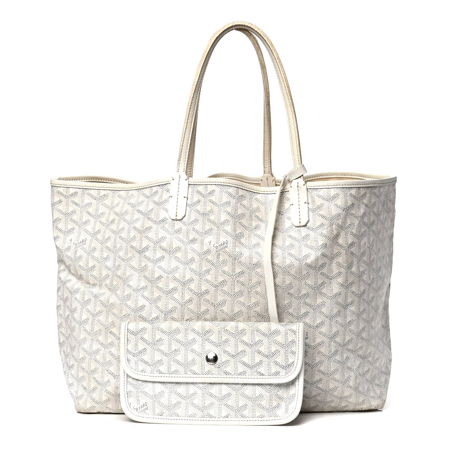Goyard Goyardine Saint Louis PM White 1 of 6