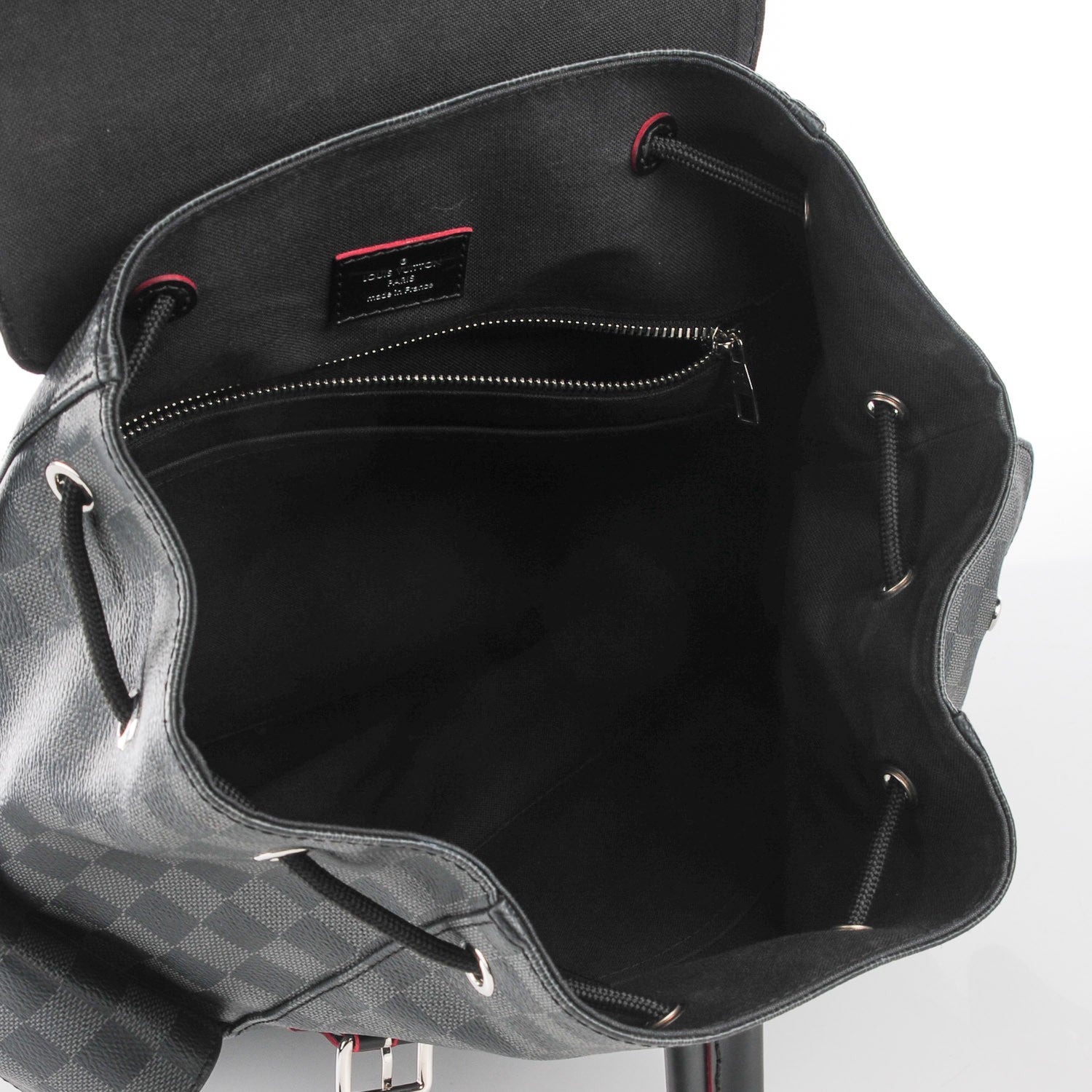 Louis Vuitton Damier Graphite Christopher PM Red 5 of 8