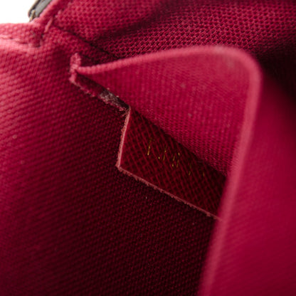 Louis Vuitton Monogram Pochette Felicie Chain Wallet Fuchsia 9 of 10