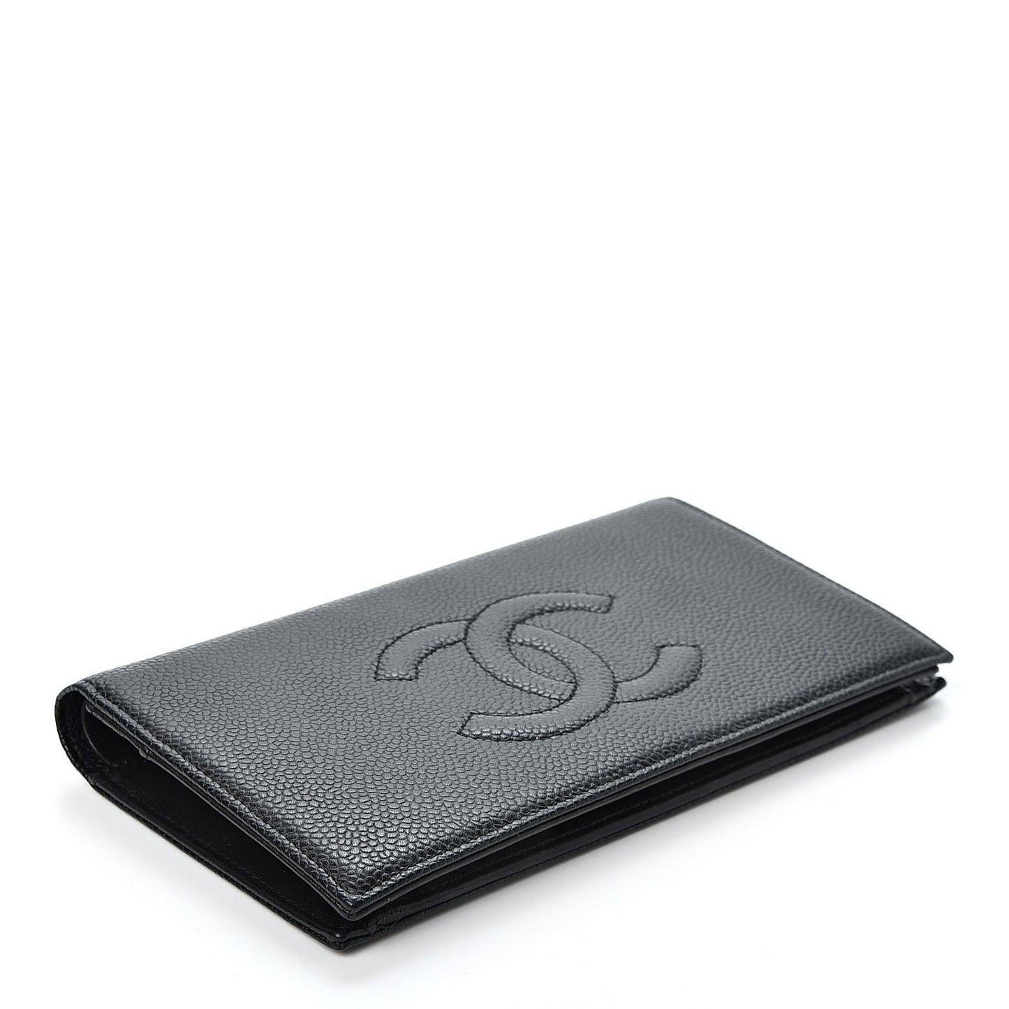 Caviar Timeless CC Yen Wallet Black