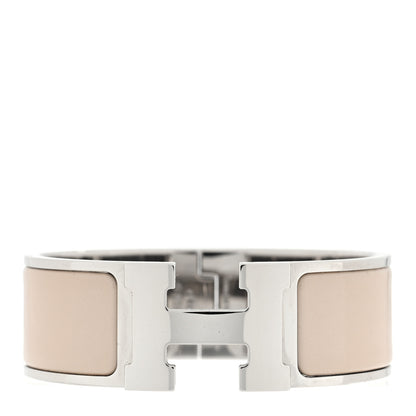 Hermes Enamel Wide Clic Clac H Bracelet PM Marron Glace 1 of 5