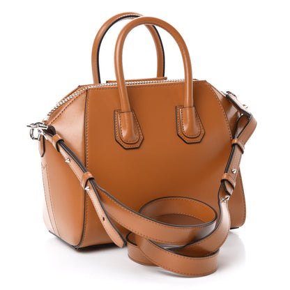 Givenchy Shiny Lord Calfskin Mini Antigona Camel 3 of 10