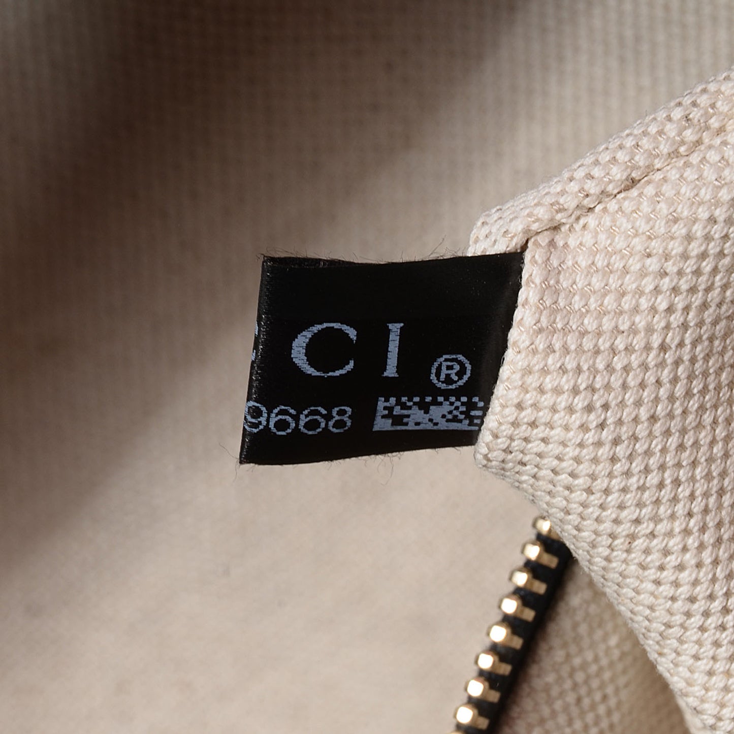 Monogram Vintage Web Medium Half Moon Hobo Navy