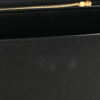 Burberry Calfskin Medium TB Bag Black 10 of 12