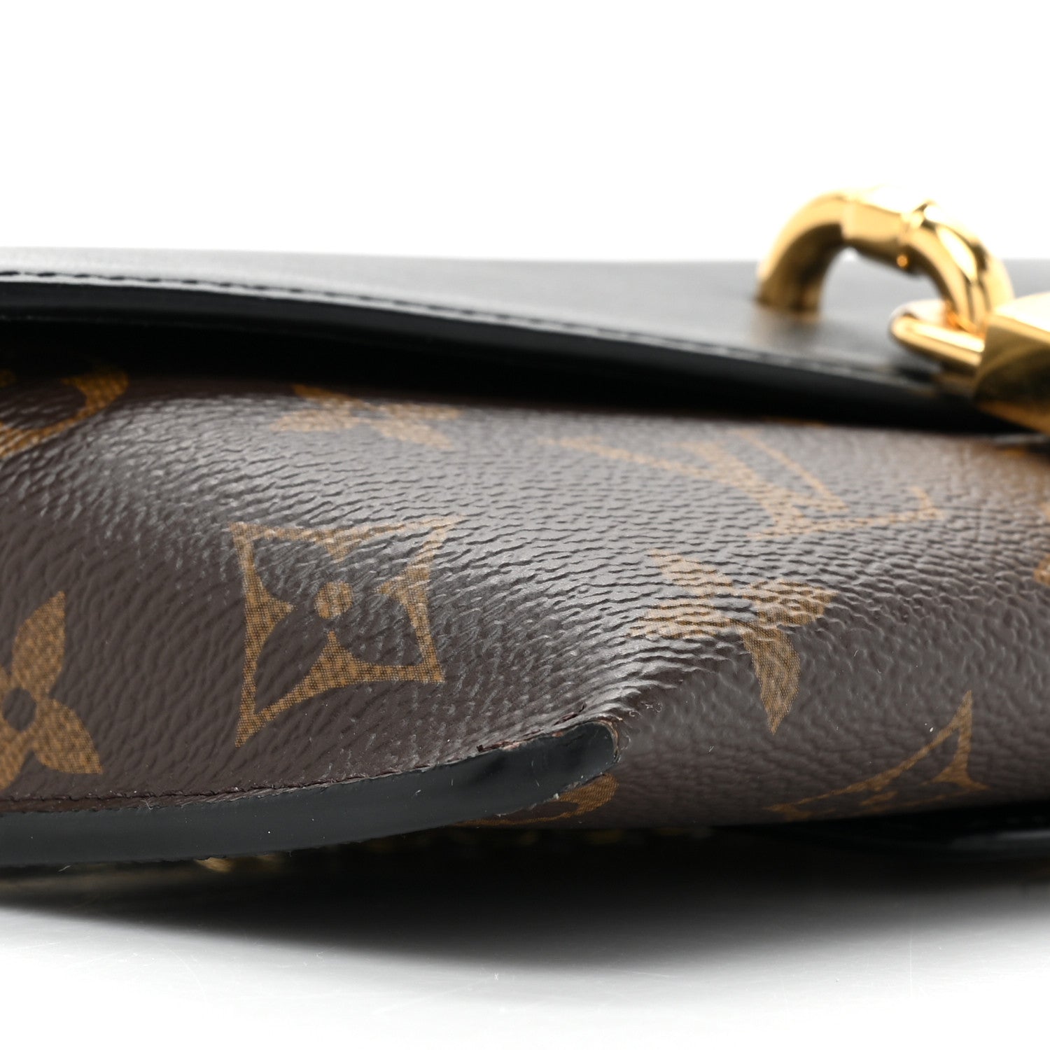 Louis Vuitton Monogram Padlock On Strap Black 8 of 9