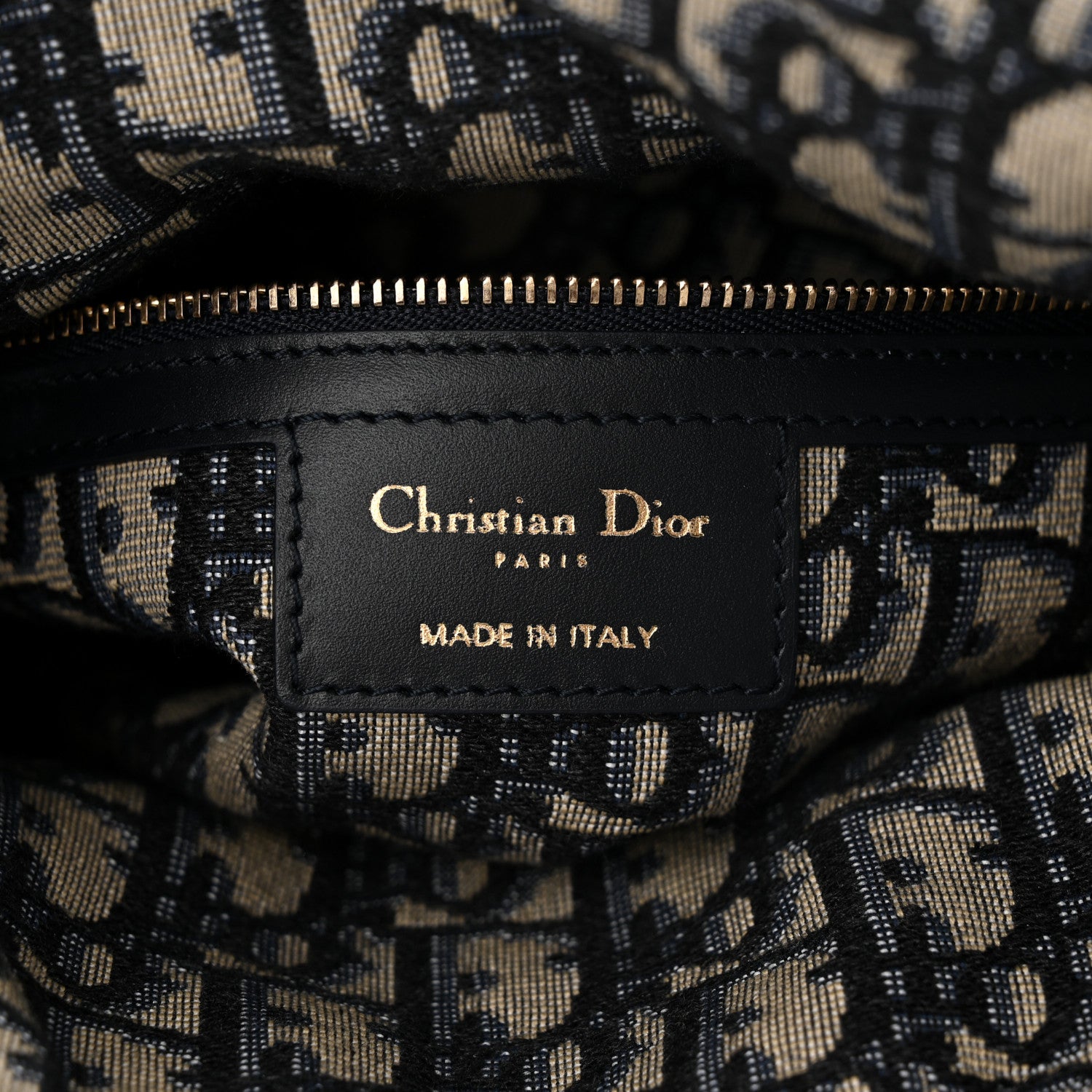 Christian Dior Wicker Oblique Medium Lady Dior Bag Blue 6 of 9