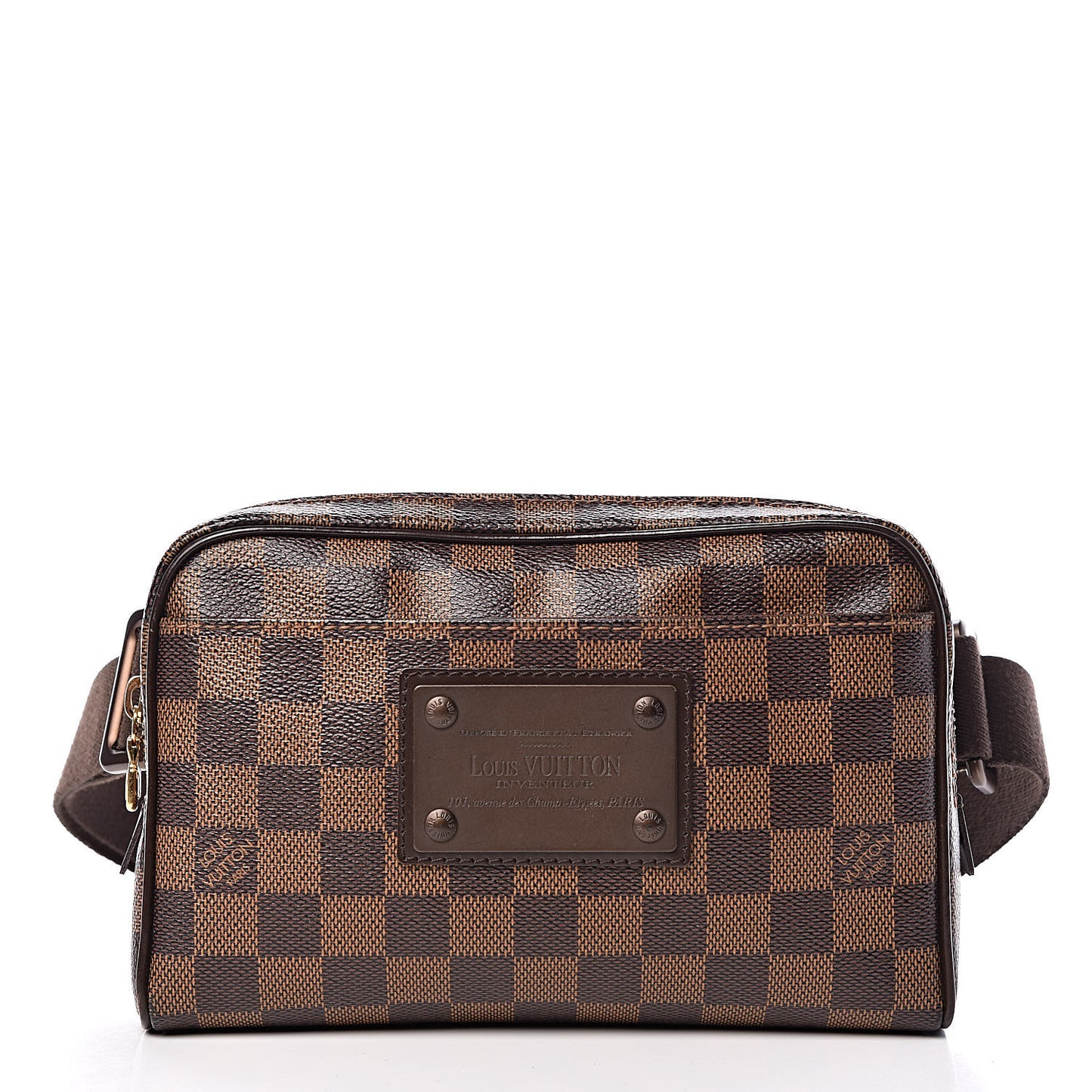Damier Ebene Brooklyn Bum Bag