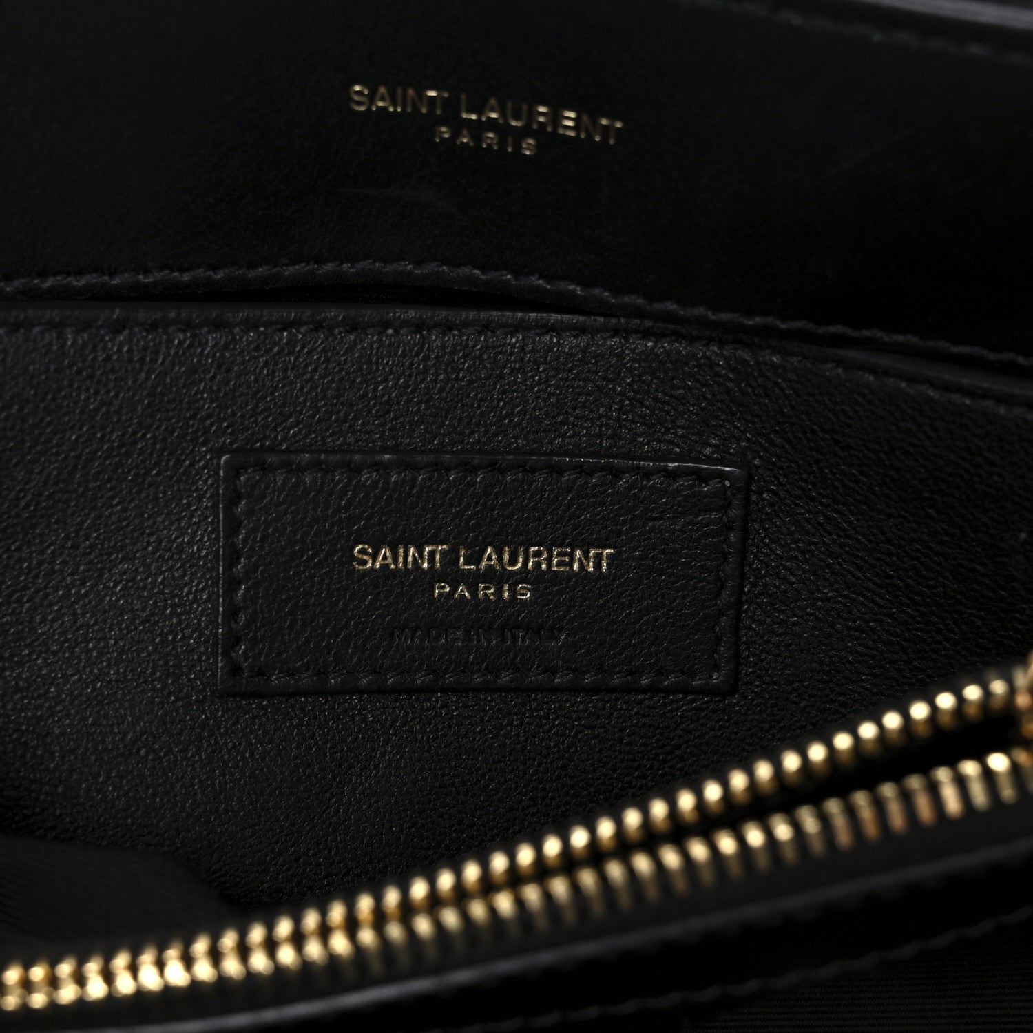 Saint Laurent Fabric Y Quilted Monogram Small Loulou Chain Satchel Black 8 of 12