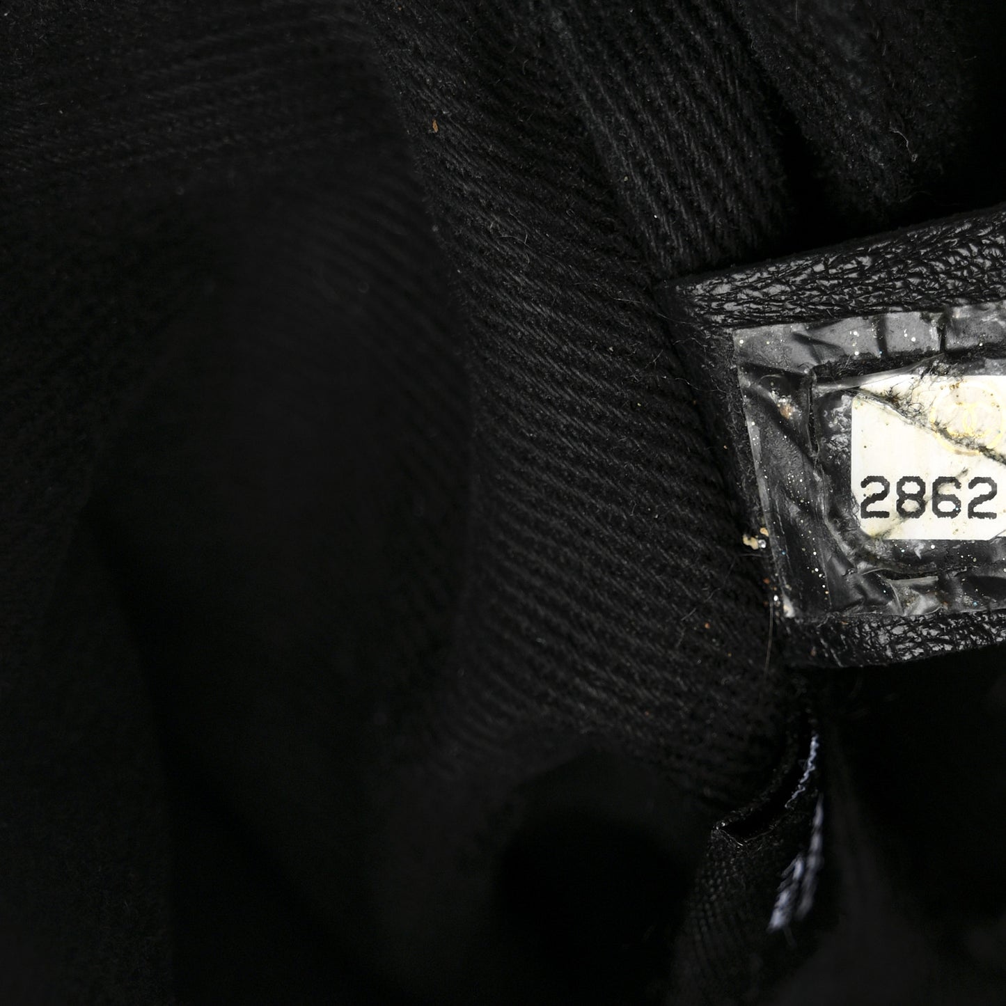 Grained Calfskin Quilted Waist Belt Bag Black