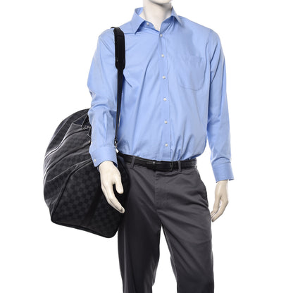 Louis Vuitton Damier Graphite Keepall Bandouliere 55 2 of 15