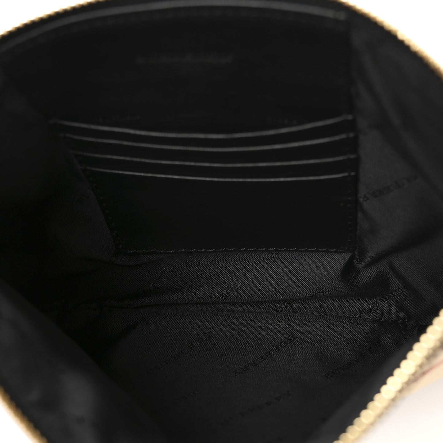 Horseferry Check Peyton Crossbody Clutch Bag Black