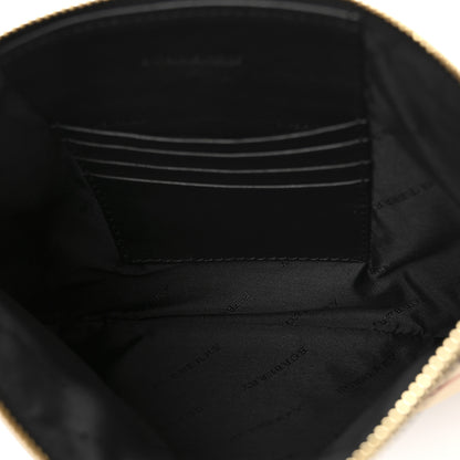 Burberry Horseferry Check Peyton Crossbody Clutch Bag Black 5 of 12