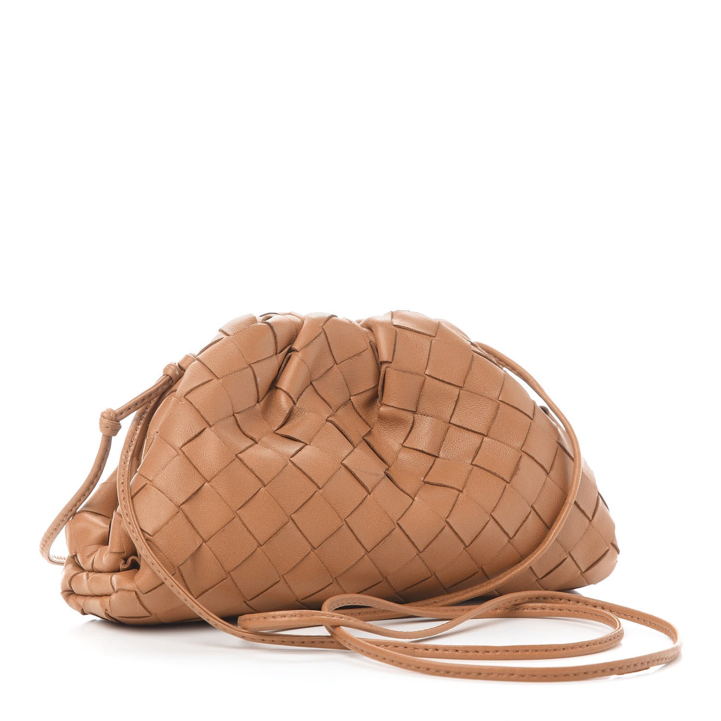 Nappa Intrecciato The Mini Pouch Carmel