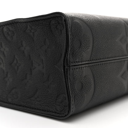 Louis Vuitton Empreinte Monogram Giant Onthego PM Black 8 of 9
