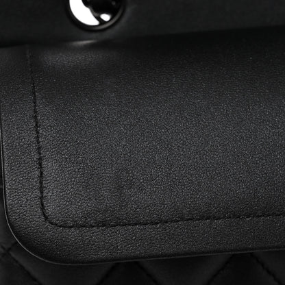 Chanel Lambskin Quilted Small Double Flap So Black 11 of 13
