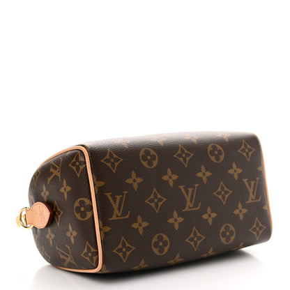 Louis Vuitton Monogram Speedy Bandouliere 20 Black 4 of 11