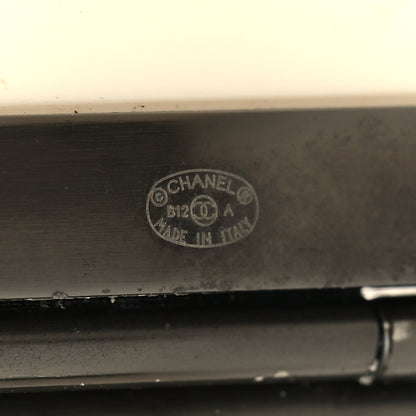 Chanel Resin Crystal CC Wide Cuff Ivory 5 of 7