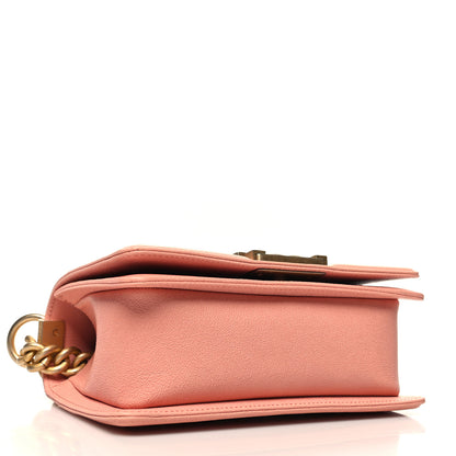 Chanel Caviar Quilted Small Boy Flap Pink 4 of 10