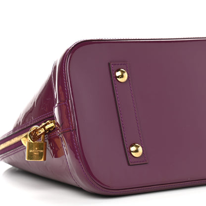 Louis Vuitton Vernis Alma PM Magenta 6 of 9