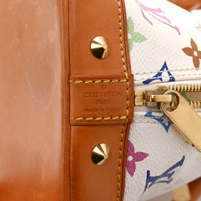Louis Vuitton Monogram Multicolor Alma White 6 of 10