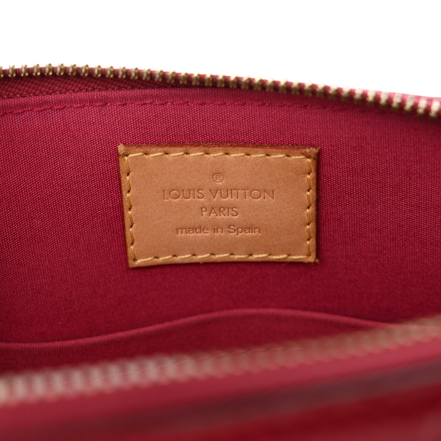 Louis Vuitton Vernis Alma BB Rose Indien 6 of 12