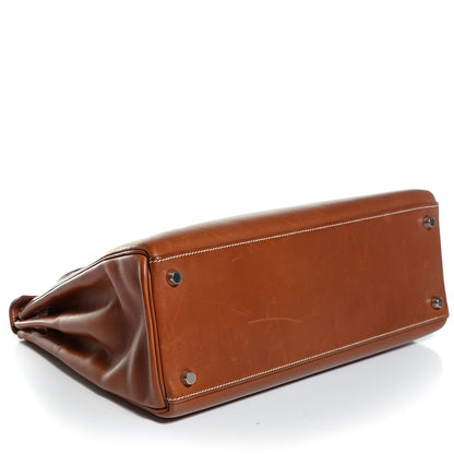 Hermes Natural Barenia Kelly Retourne 32 Fauve 5 of 22