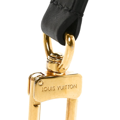 Louis Vuitton Calfskin 20mm Adjustable Shoulder Strap Black 4 of 4
