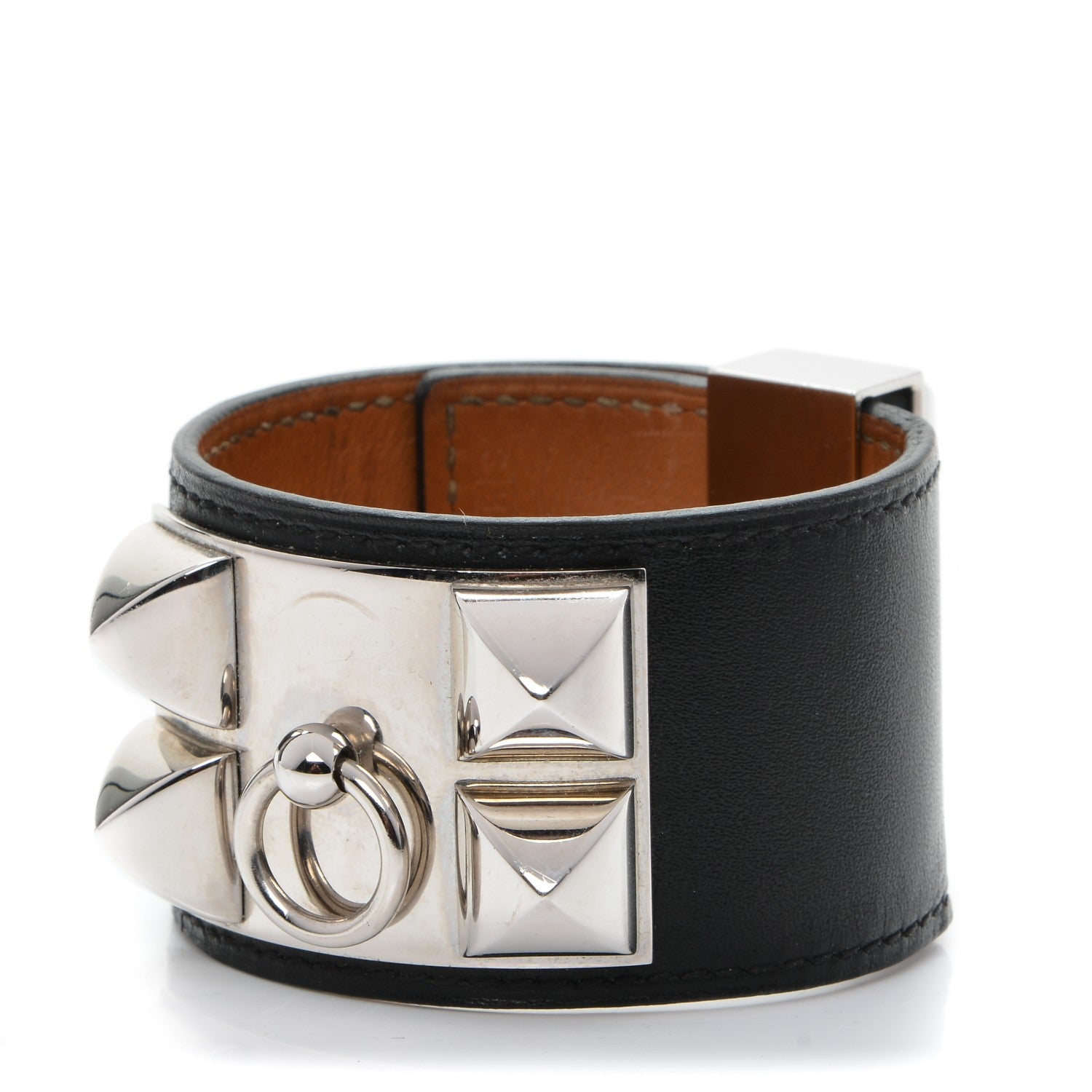 Hermes Box Collier de Chien CDC Bracelet S Black 1 of 10