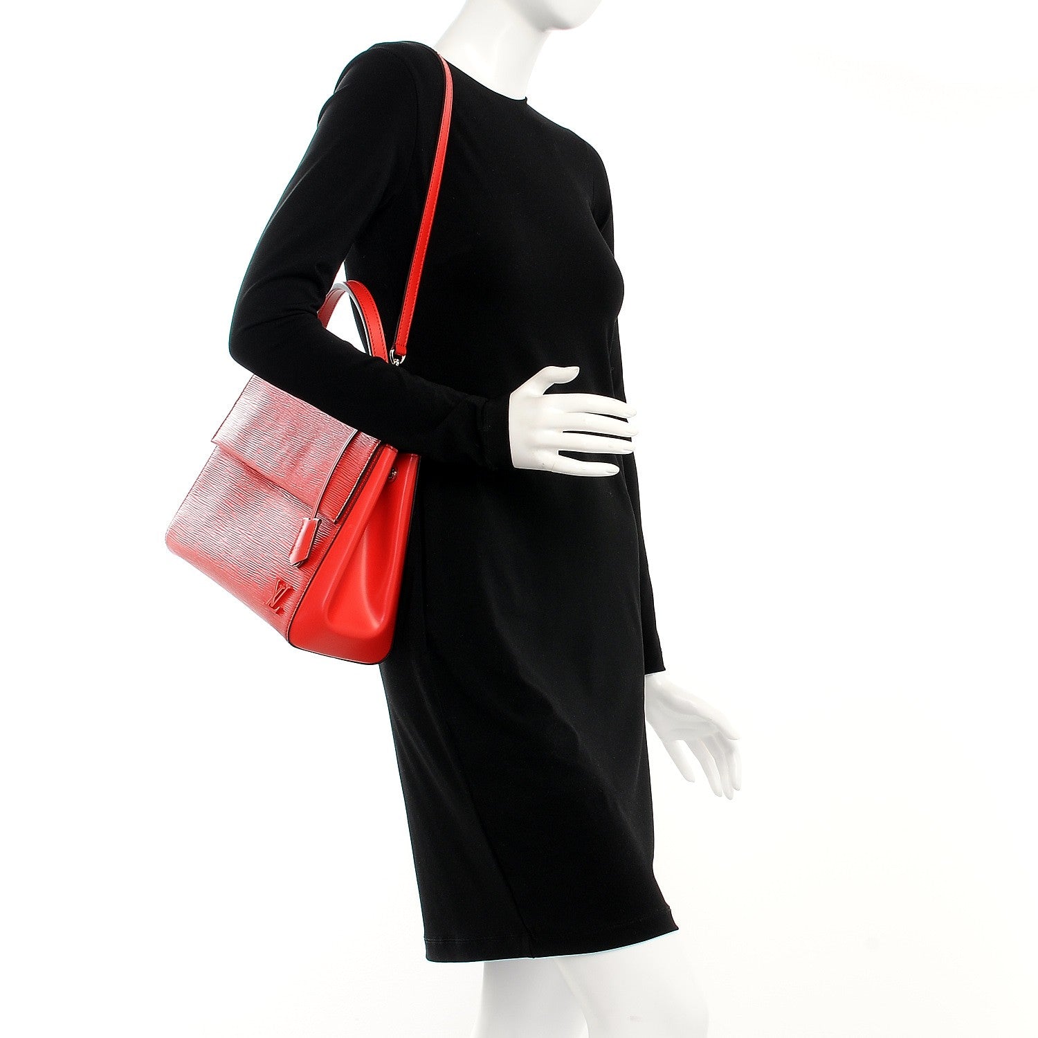 Louis Vuitton Epi Cluny MM Coquelicot 2 of 7