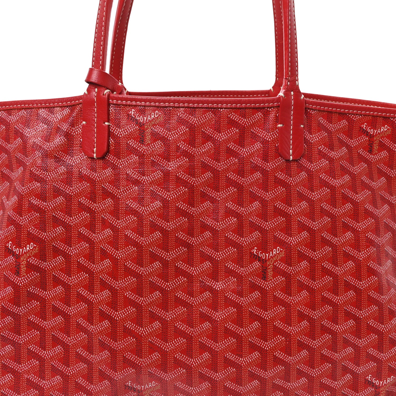 Goyard Goyardine Saint Louis PM Red 9 of 12