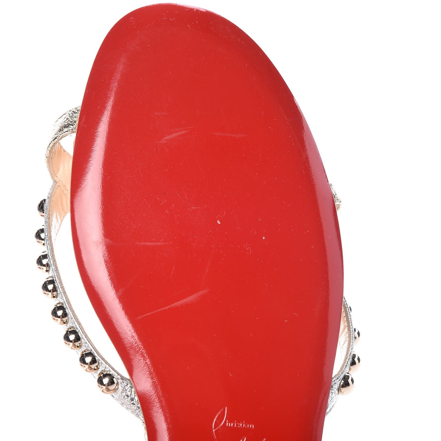 Specchio Vintage Galeria Flat Sandals 40 Platine Light Gold