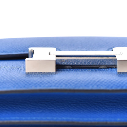 Hermes Epsom Constance 18 Bleu Zellige 8 of 17