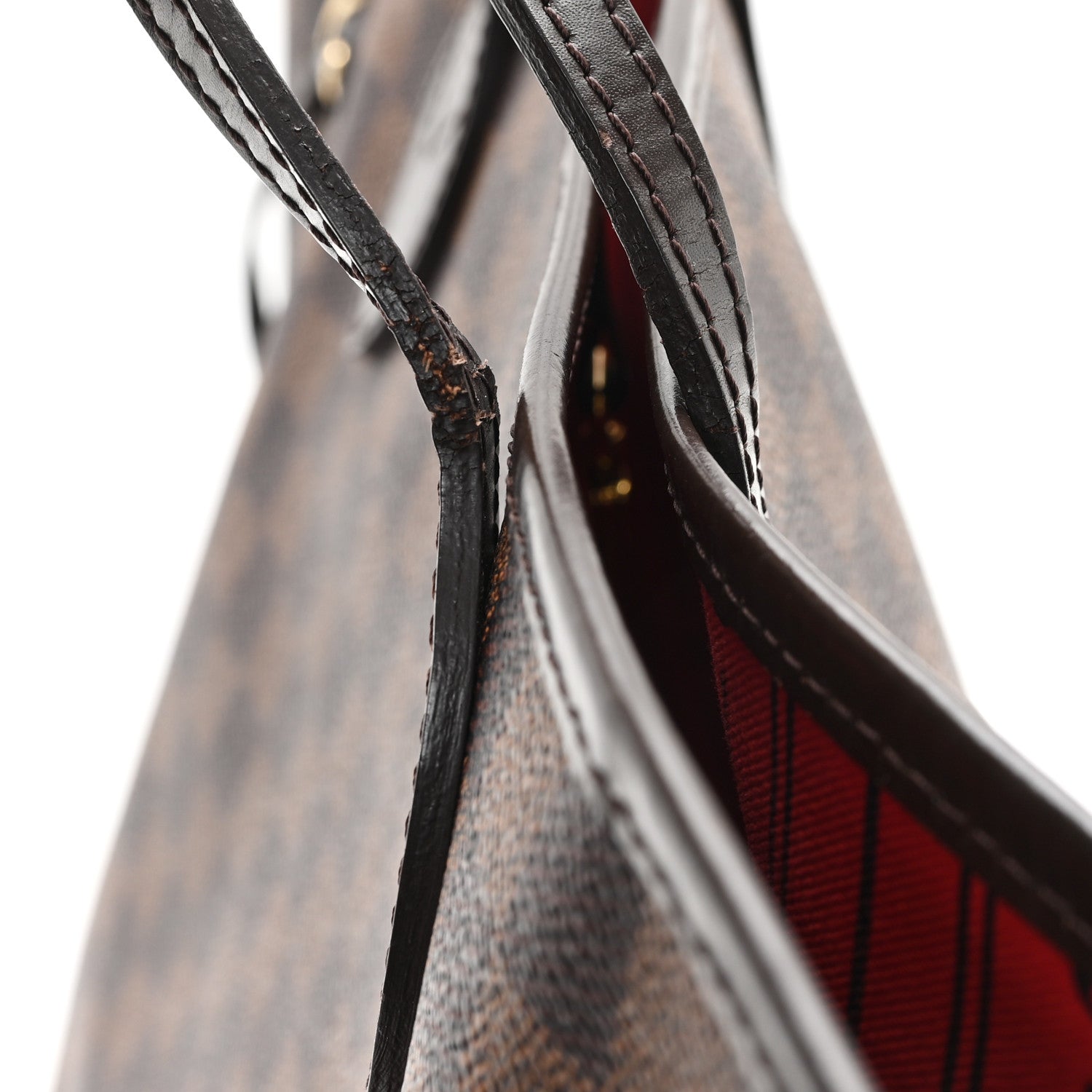Louis Vuitton Damier Ebene Neverfull MM 12 of 13