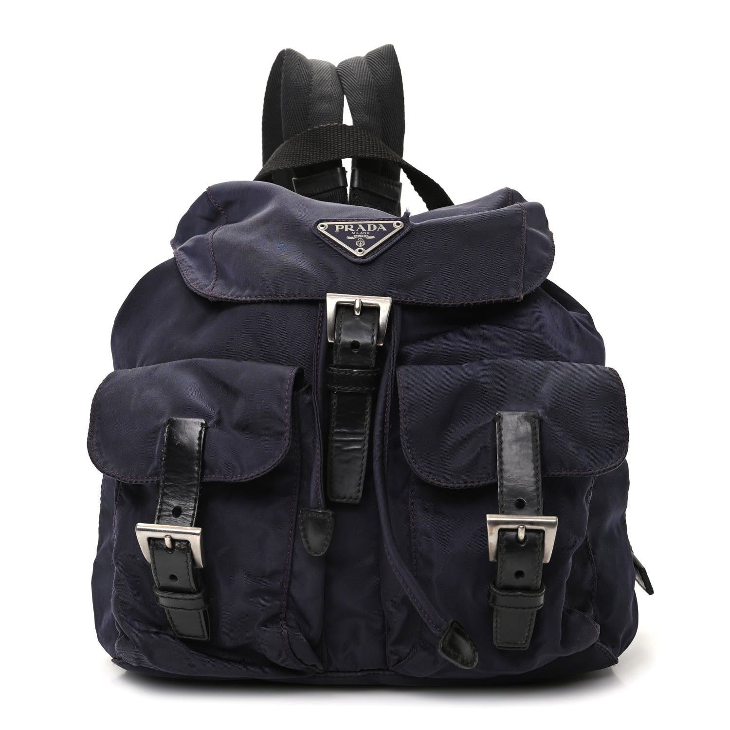 Prada Nylon Vela Small Backpack Prugna 1 of 10