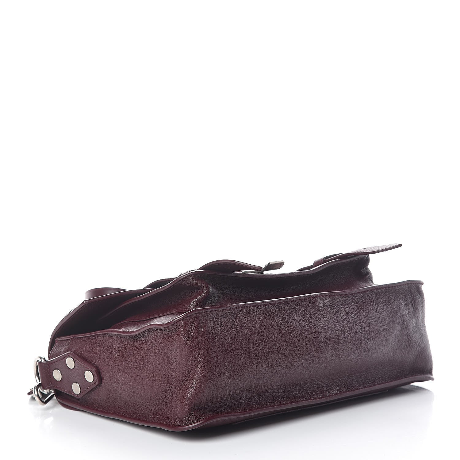 Proenza Schouler Lambskin Tiny PS1 Satchel Oxblood 4 of 14