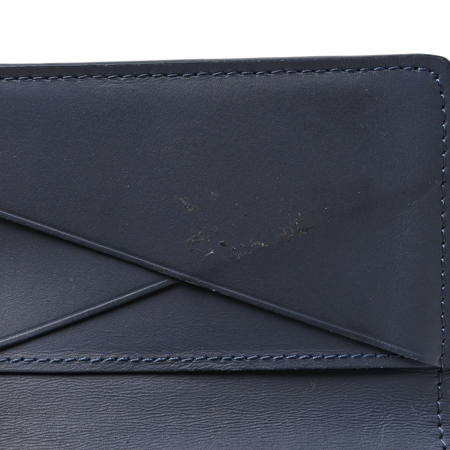 Calfskin Monogram Shadow Pocket Organizer Blue