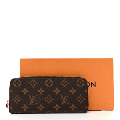 Louis Vuitton Monogram Clemence Wallet Fuchsia 7 of 7