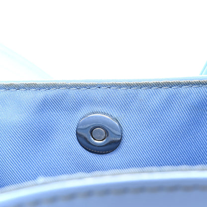 Telfar Vegan Leather Medium Shopping Bag Cerulean 10 of 10