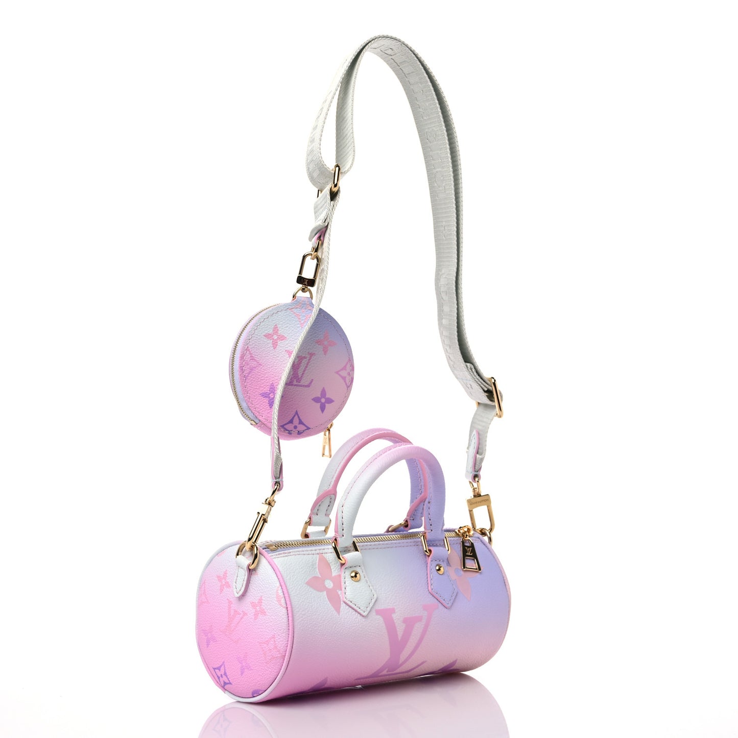 Monogram Giant Spring In The City Papillon BB Sunrise Pastel