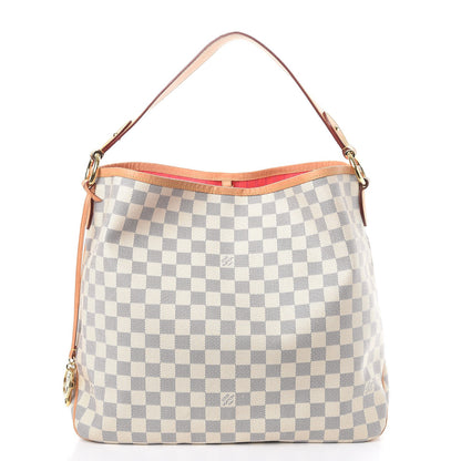Louis Vuitton Damier Azur Delightful MM Pink 1 of 11