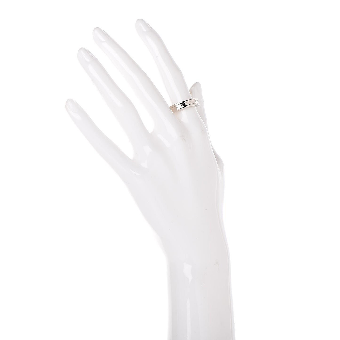 18K White Gold B.Zero1 One-Band Ring 51 5.75