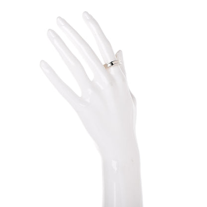 Bulgari 18K White Gold B.Zero1 One-Band Ring 51 5.75 2 of 6