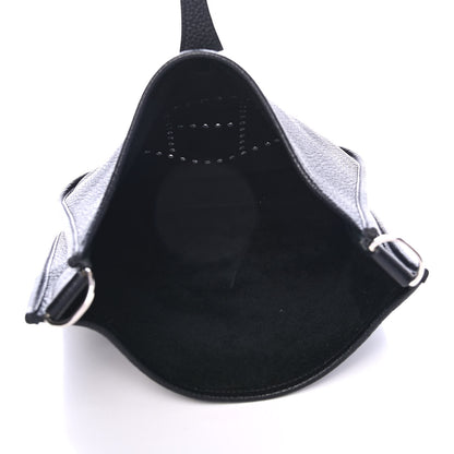 Hermes Taurillon Clemence Evelyne III PM Black 4 of 4