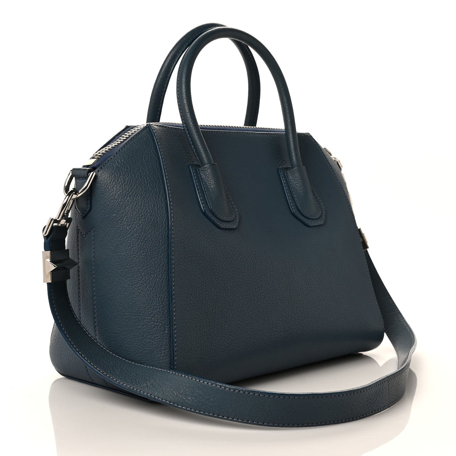 Givenchy Sugar Goatskin Small Antigona Mineral Blue 3 of 9