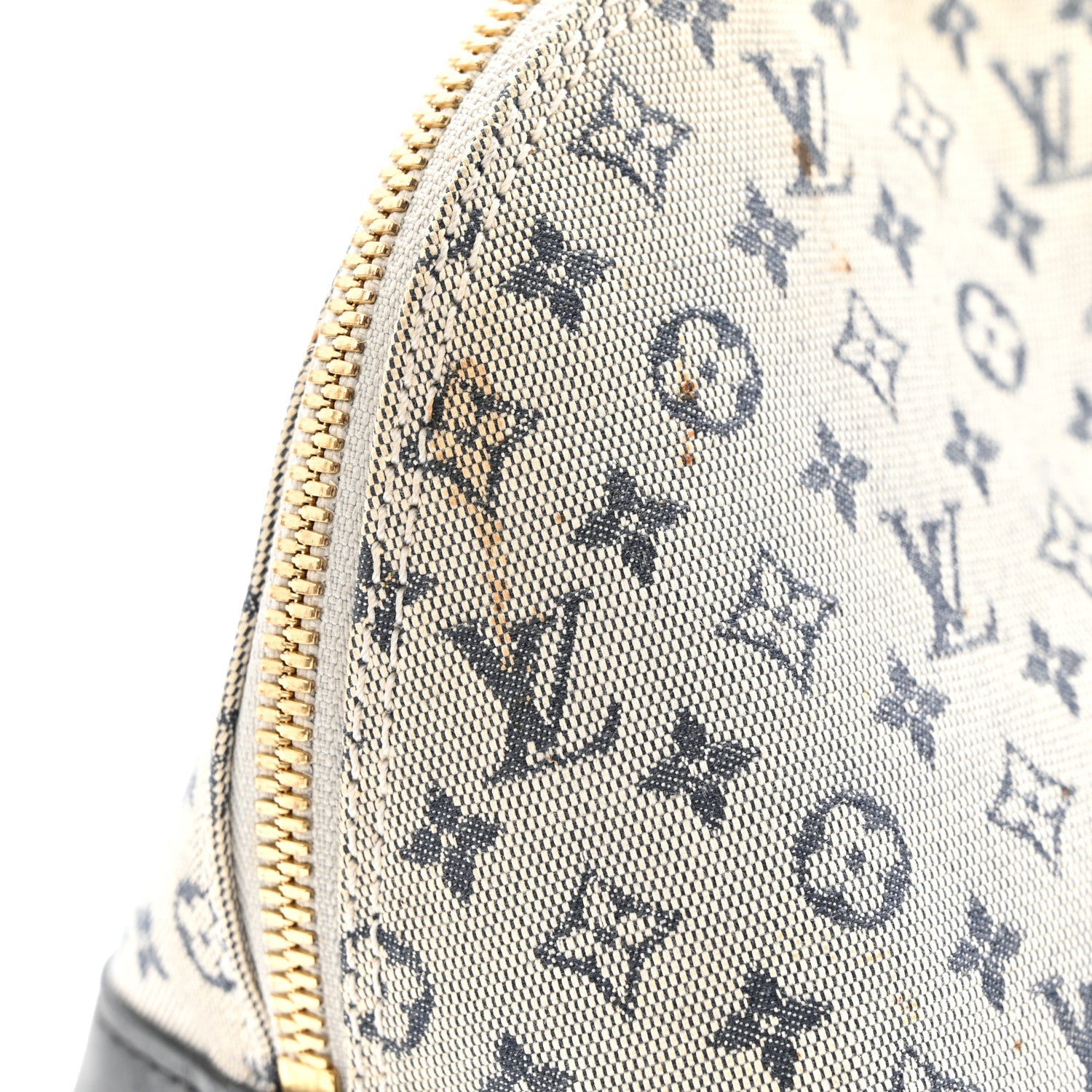 Louis Vuitton Mini Monogram Alma Long Blue 16 of 16