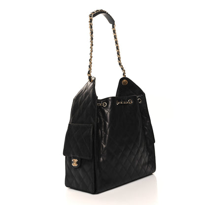 Chanel Caviar Quilted Medium Chanel 25 Handbag Black 3 of 11